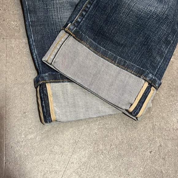 Esprit 94107 Denim Capris Pant, Cuffs on legs, size 8, Blue - Picture 4 of 9